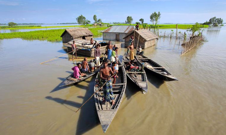 বিশ্বের অর্ধেক জনগোষ্ঠী পড়তে যাচ্ছে জলবায়ু ঝুঁকির মধ্যে