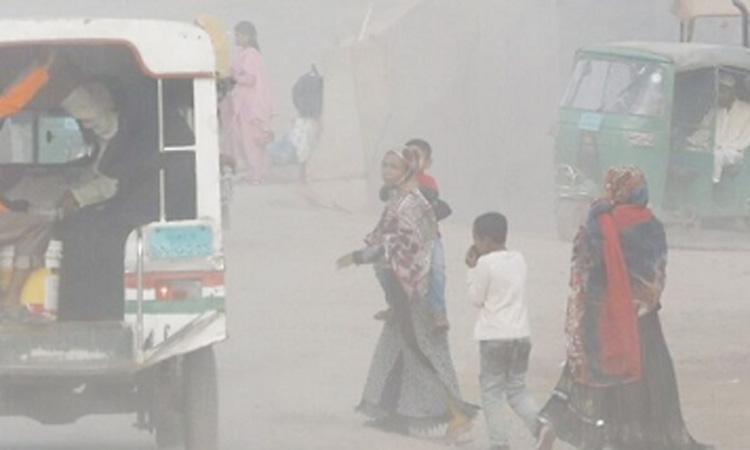 বায়ুদূষণে ত্রাহি অবস্থা