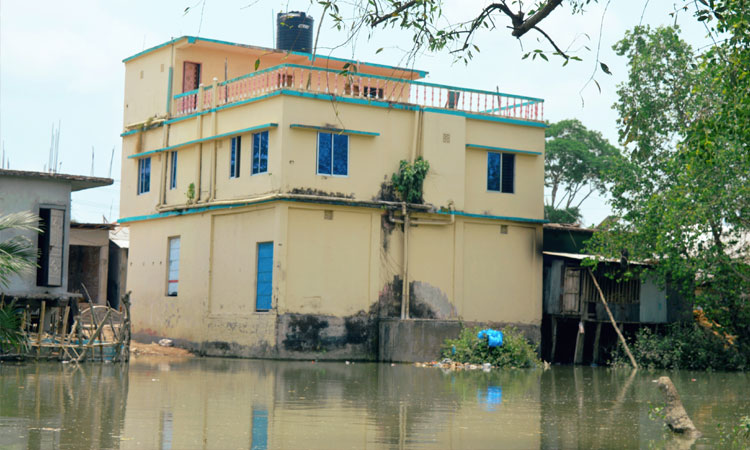 দখলের মহোৎসব, নাব্যতা সংকটে রাঙ্গাবালীর গহিনখালী খাল