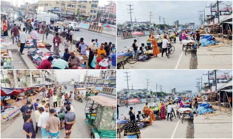 ফুটপাত ও সার্ভিস লাইন দখল, নেপথ্যে কারা?