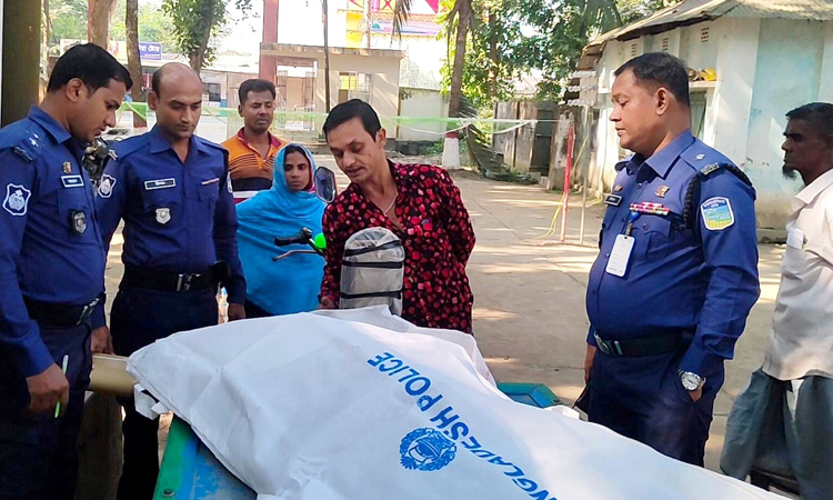 ঘরের বাইরে তালা, ভেতরে গৃহবধূর রক্তাক্ত মরদেহ