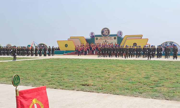 বীর মুক্তিযোদ্ধা আবদুল হামিদ সেনানিবাস উদ্বোধন