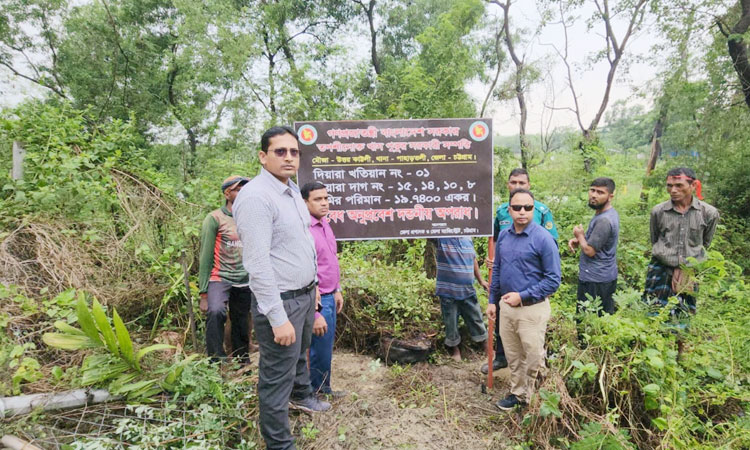 চট্টগ্রামে ১৫টি পুকুরসহ ১০০ একর সরকারি খাস জমি উদ্ধার