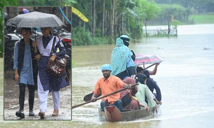 বৃষ্টি ঝরবে আরো ৩ দিন, উত্তরে বাড়ছে পানি