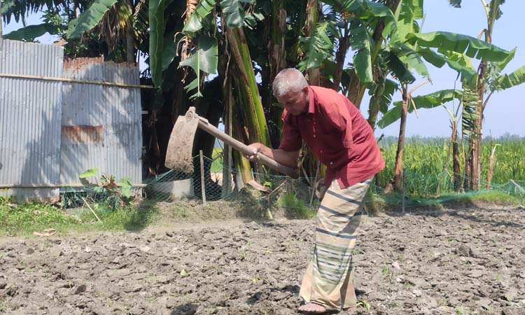 ভিক্ষা নয় পরিশ্রমই শাহ আলীর নেশা