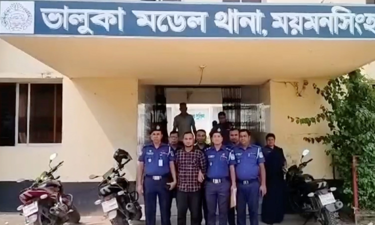 ভালুকায় স্কুলছাত্রী হত্যা মামলার প্রধান আসামি গ্রেফতার