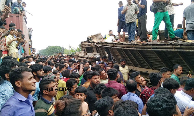 ভৈরবে ভয়াবহ ট্রেন দুর্ঘটনা, নিহত বেড়ে ২৫