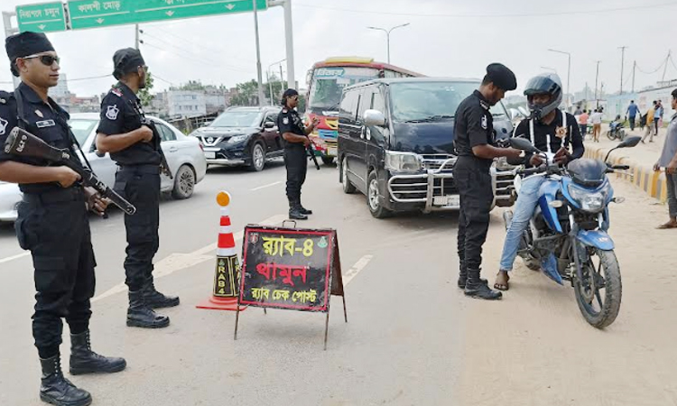 ২৮ অক্টোবর ঘিরে ঢাকার প্রবেশপথে থাকবে র‌্যাবের চেকপোস্ট