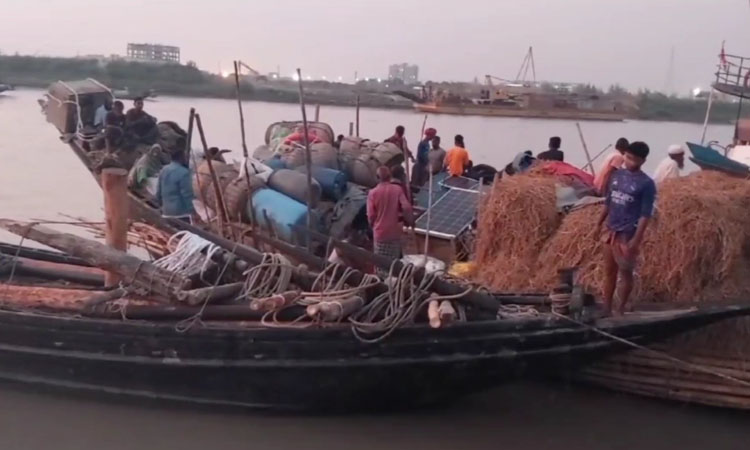 সুন্দরবনে দুবলার চরে শুঁটকি মৌসুম শুরু