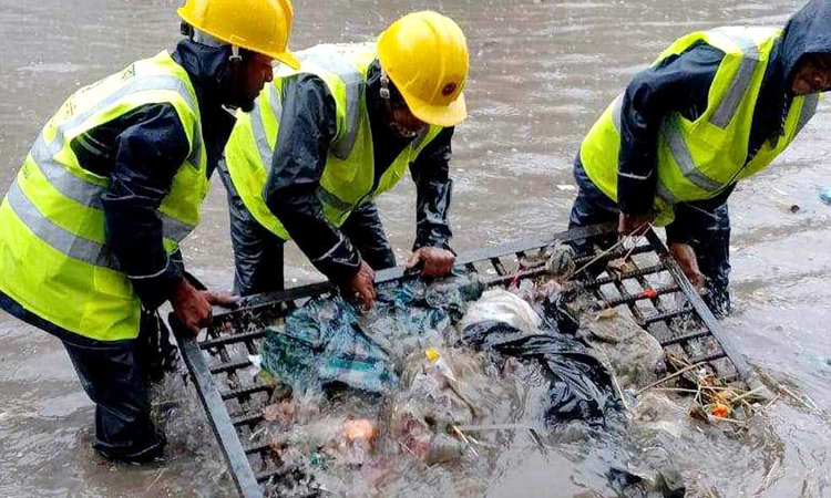 জলাবদ্ধতা নিরসনে নিয়ন্ত্রণ কক্ষ চালু ডিএসসিসির 