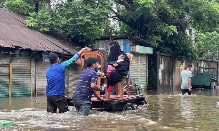 চট্টগ্রাম, ফেনী ও সিলেটে আবারও বন্যার আশঙ্কা