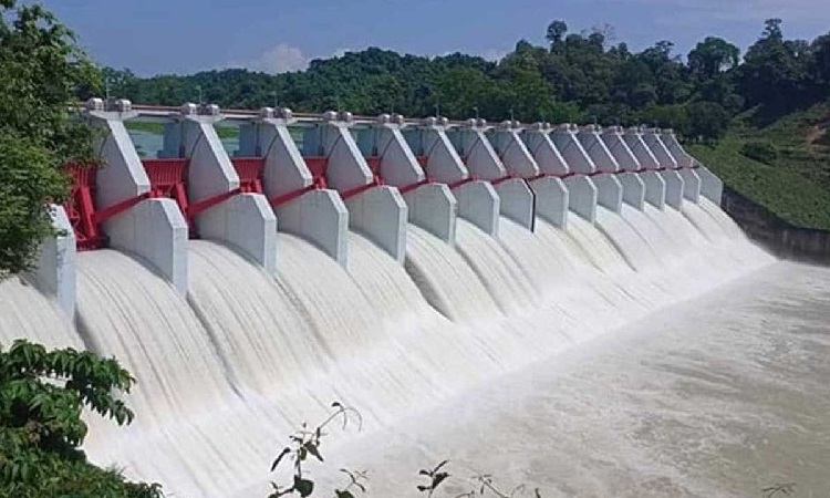 ফের খুলে দেওয়া হলো কাপ্তাই বাঁধের ১৬টি জলকপাট