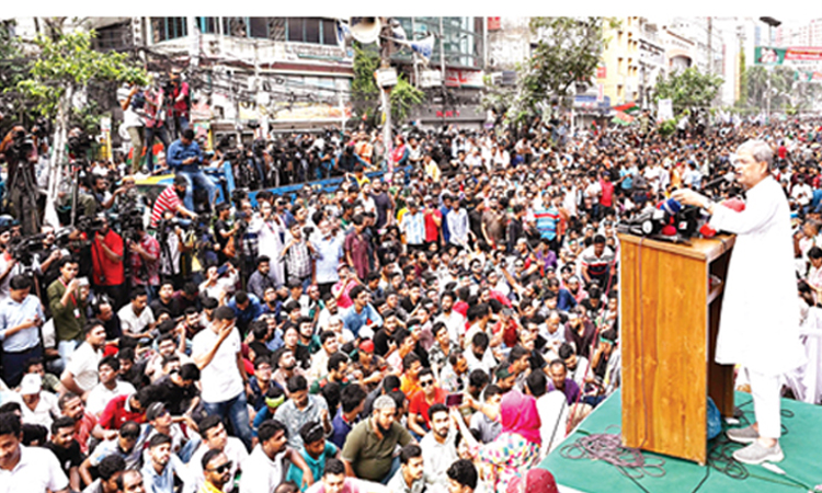 অন্তর্বর্তী সরকারকে ব্যর্থ হতে দেয়া যাবে না