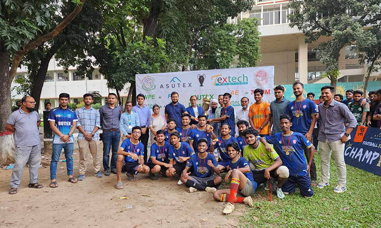 বুটেক্সে আন্ত:বিভাগীয় ফুটবল ফাইনাল অনুষ্ঠিত